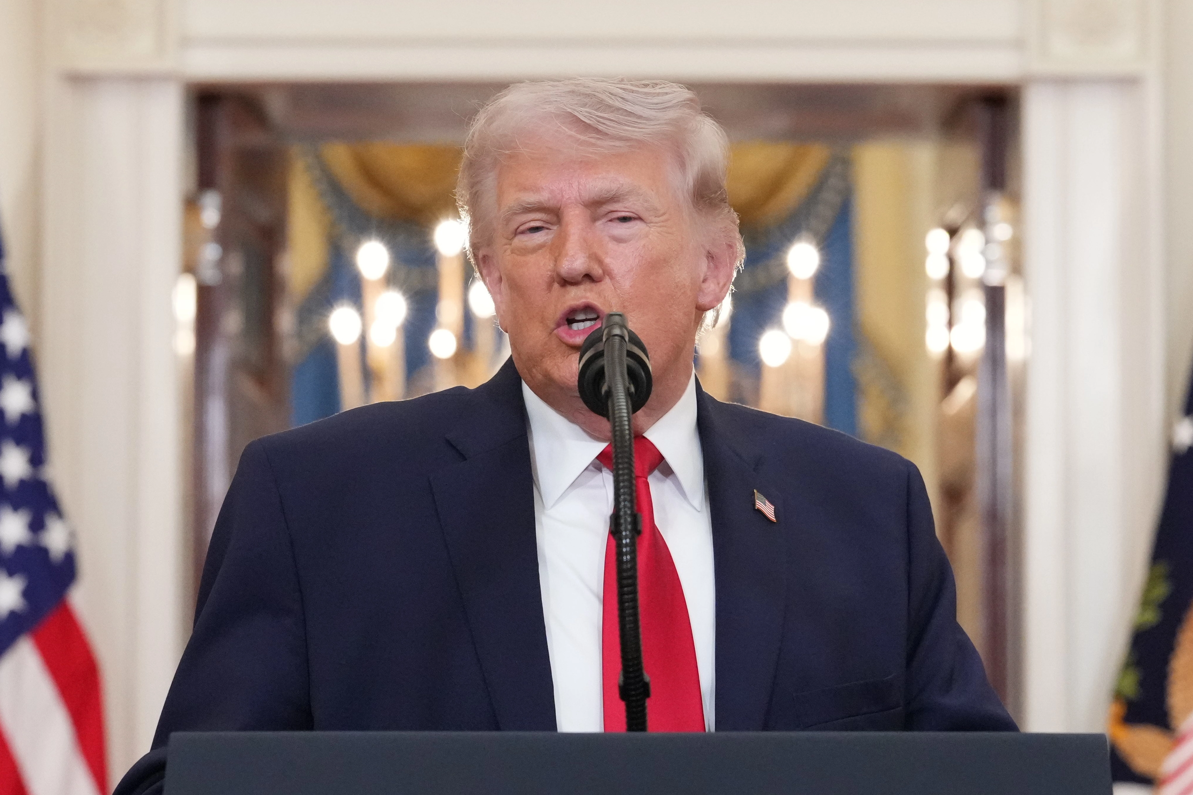 ๋๋๋ ํธ๋ผํ ๋ฏธ๊ตญ ๋ํต๋ น